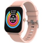 FOREVER Maxlife Smartwatch MXSW-110, Bluetooth Smartwatch für Damen mit 22 Sportmodi, puderrosa, IP67 wasser- und staubresistent
