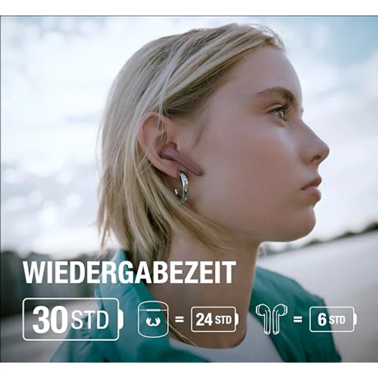 Fresh'N Rebel Twins Core True Wireless earbuds - Dreamy Lilac (6 h, Kabellos), Kopfhörer – Bild 2