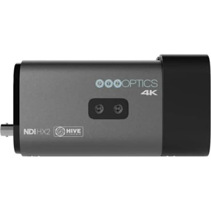 PTZOptics Studio 4K 20X, Überwachungskamera mit 20-fachem Zoom, grau, NDI HX3 und Hive Studio Konnektivität – Bild 4