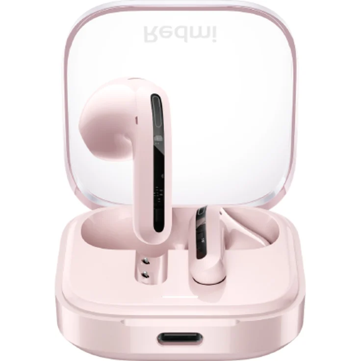 Xiaomi Redmi Buds 6 Active Headset, Bluetooth 5.2, dynamische Treiber, hybride aktive Geräuschunterdrückungstechnologie, schwarz – Bild 1