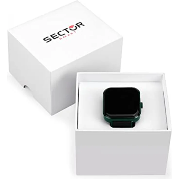 Sector S-03 Smartwatch Pro (38.50 mm, Aluminium, One Size), Sportuhr + Smartwatch, schwarz/grün – Bild 7