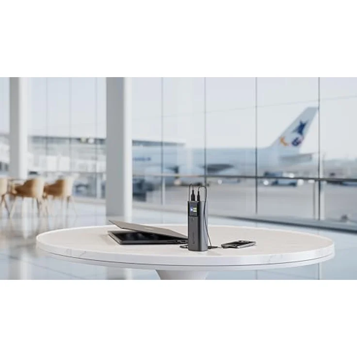 VARTA Powerbank 27000mAh High Speed, 140W Ultraschnellladung, 2x USB-C, 1x USB-A, tragbares Ladegerät mit Digitalanzeige, flugtauglich, inkl. 140W-Kabel – Bild 2