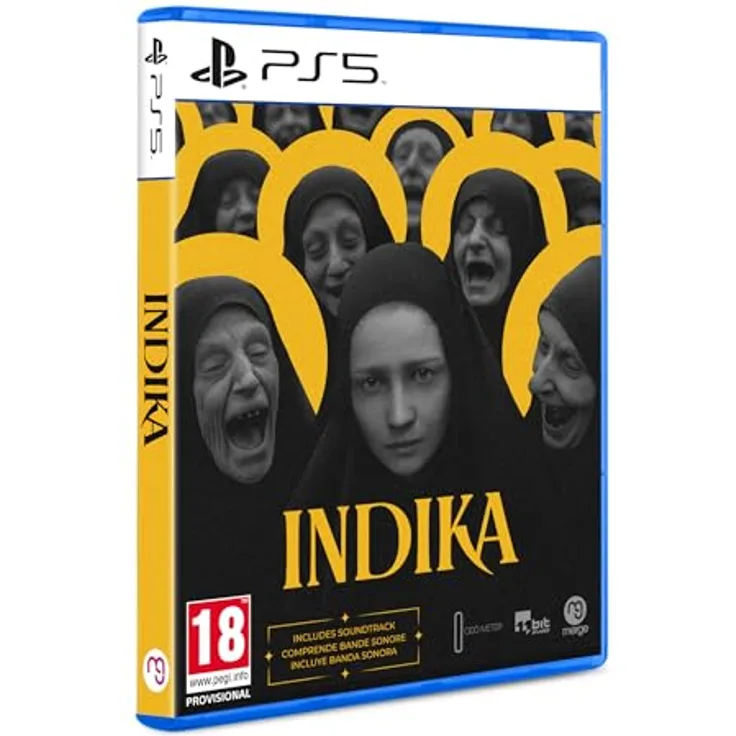 Merge Games Indika [PEGI] (PS5) - UNCUT PEGI Edition, Deutsche Texte, TPP-Abenteuerspiel