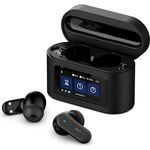 Philips TAT6000BK, True Wireless Bluetooth-Kopfhörer mit Noise-Cancelling, Multi-Point-Verbindung, Sprachsteuerung, kompatibel mit Siri und Google Assistant, schwarz