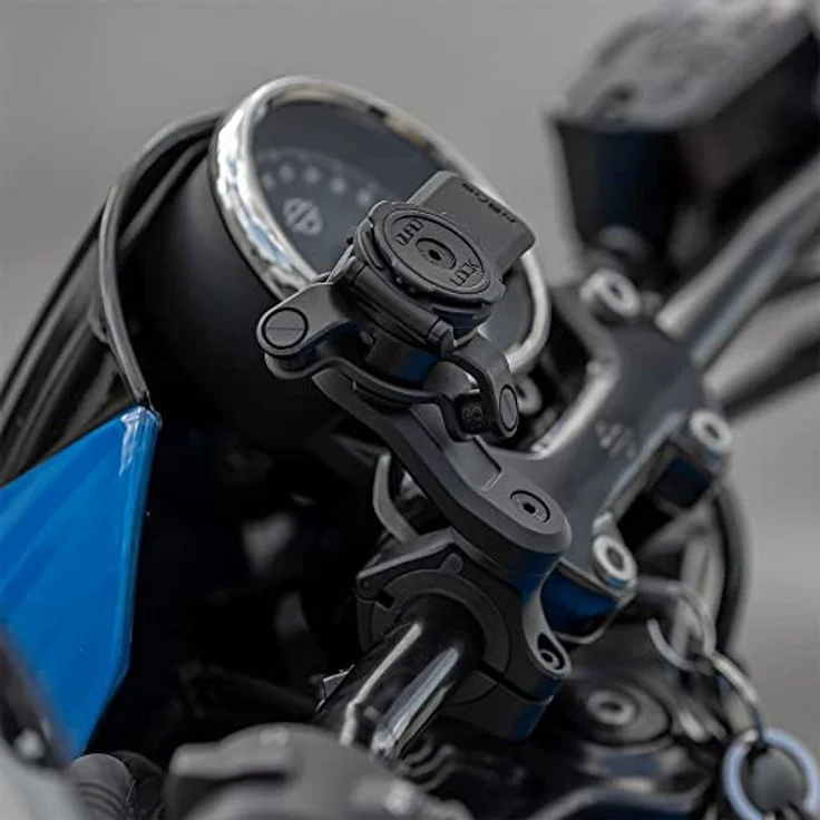 Quad Lock Motorcycle Mount Pro, Smartphone Halterung für Motorräder, Schwarz, inklusive Verlängerungsstück für optimale Sichtbarkeit – Bild 6