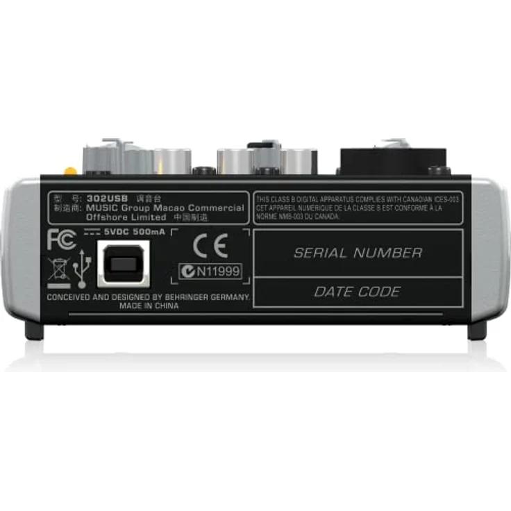 Behringer Podcaststudio 2 USB, USB Mischpult mit XM8500 Mikrofon und HPM1000 Kopfhörern, inklusive XLR- und USB-Kabel – Bild 3