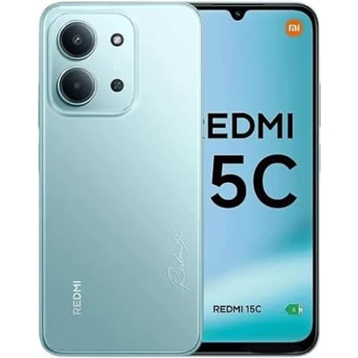 Xiaomi Redmi 15C, Smartphone mit 4GB RAM und 128GB Speicher, 6,9" 120Hz Display, MediaTek Helio G81-Ultra, 50MP Kamera, 6000mAh, in Green Ment, ohne Ladegerät – Bild 5
