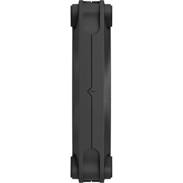 Fractal Design Momentum 12, Leiser 120 mm PC-Gehäuselüfter mit LCP Flügel, FDB-Lager, PWM-Steuerung, Schwarz – Bild 3