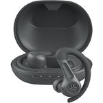 JLab JBuds Air Sport ANC 4, Noise Cancelling In Ear Sportkopfhörer mit Bluetooth, 60+ Std. Akkulaufzeit, IP66 schweißresistent, Schwarz