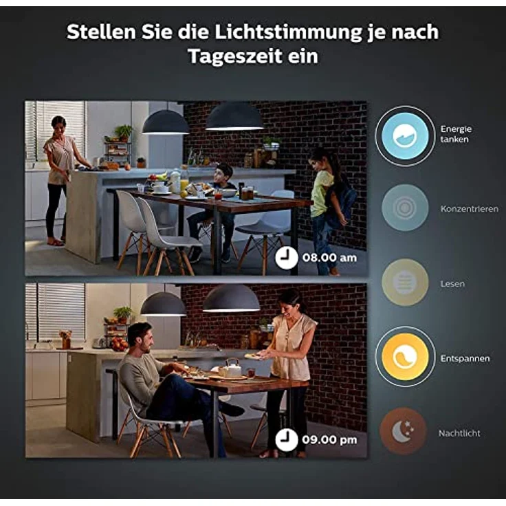 Philips Hue Smart Button, komfortables Dimmen ohne Installation, Zubehör für Philips Hue, kabellose Anbringung, Steuerung mit einem Klick – Bild 5