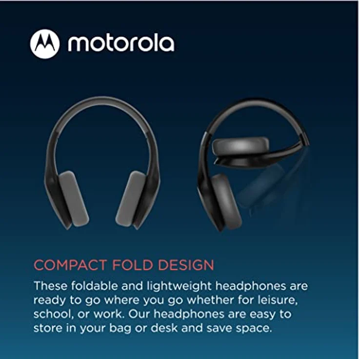 Moto XT 500 Headphone Over-ear BT wireless Black – Bild 4