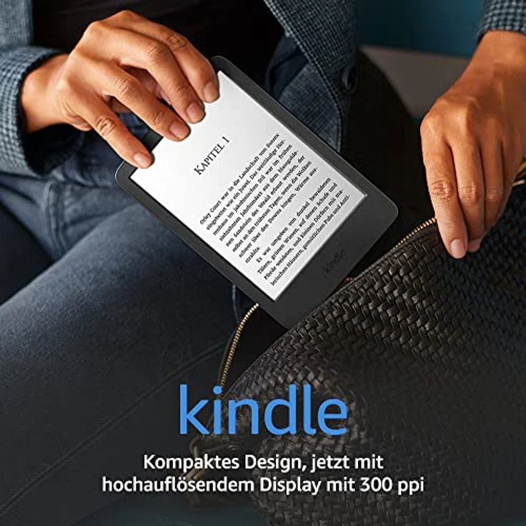 Amazon Kindle (2022) eReader, 6 Zoll, 300 ppi, 16 GB, mit Werbung, schwarz – Bild 8