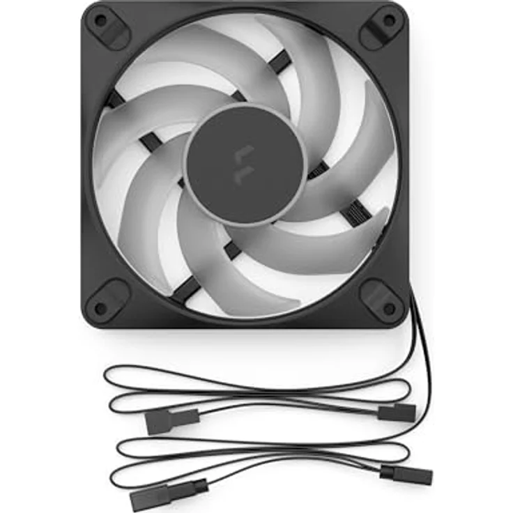 Fractal Design Dynamic 3 12 RGB Black, 120mm Gehäuselüfter mit ARGB Gen 2 und 350-2200 RPM – Bild 8