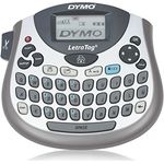 Dymo LetraTag LT-100T + Tape label printer Direct thermal DPI QWERTY, Etikettendrucker, Grau