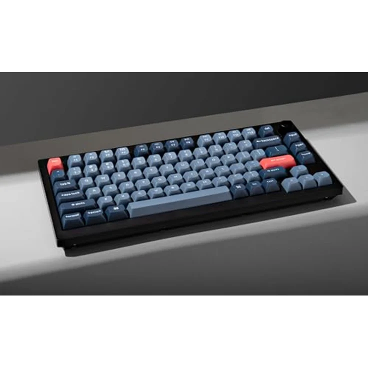Keychron V1 MAX Kabellose Mechanische Tastatur, 75% Layout QMK/VIA programmierbar mit Hot-Swappable Gateron Jupiter Banana Switch, kompatibel mit Mac Windows Linux – Knob Version (ANSI/US) – Bild 5