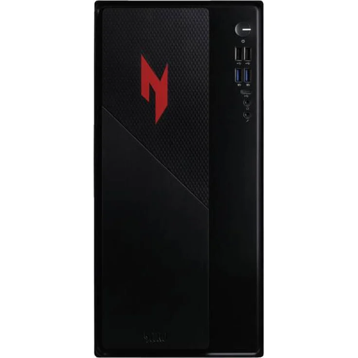 Acer Nitro 20 N20-101, Gaming Desktop-PC mit Intel Core i5 210H, NVIDIA RTX 5060, 16 GB RAM und 512 GB SSD, Schwarz, Windows 11 Home