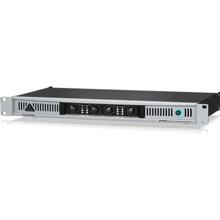 Behringer EPQ304 Europower professionelle Stereo-Endstufe (4-Kanal, 300 Watt), silber – Bild 3