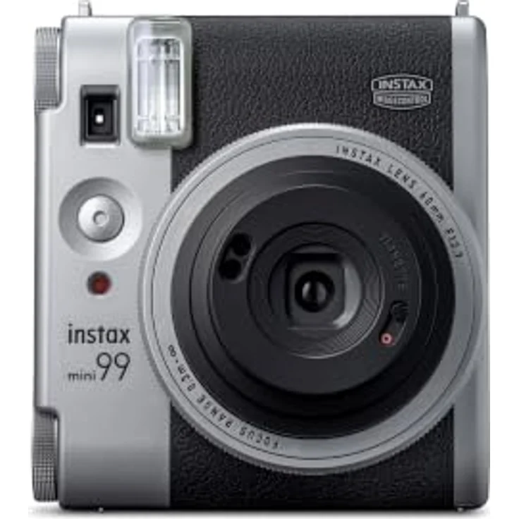 FUJIFILM instax mini 99™ Sofortbildkamera mit 6 Farbeffekten, 5 Belichtungsstufen, Selfiefunktion und Doppelbelichtung | Silber – Bild 2