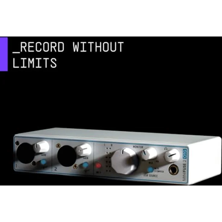 Arturia MiniFuse 2 OTG, USB Audio Interface mit hochwertiger Verarbeitung und Pro Audio Funktionen – Bild 3