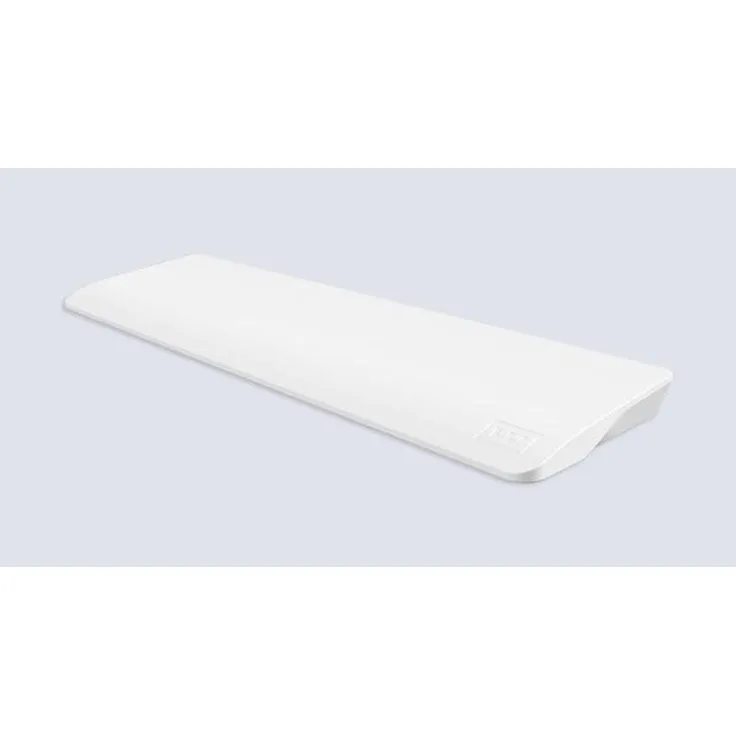 Wooting 80HE Handgelenkstütze aus massivem Silikon, ergonomisch mit 4,5° Neigung, rutschfest, White