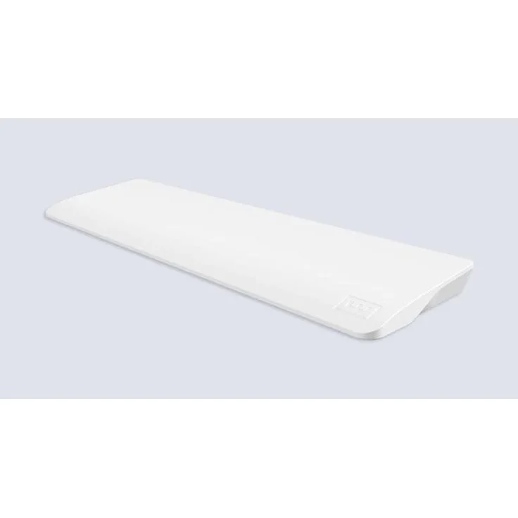 Wooting 80HE Handgelenkstütze aus massivem Silikon, ergonomisch mit 4,5° Neigung, rutschfest, White