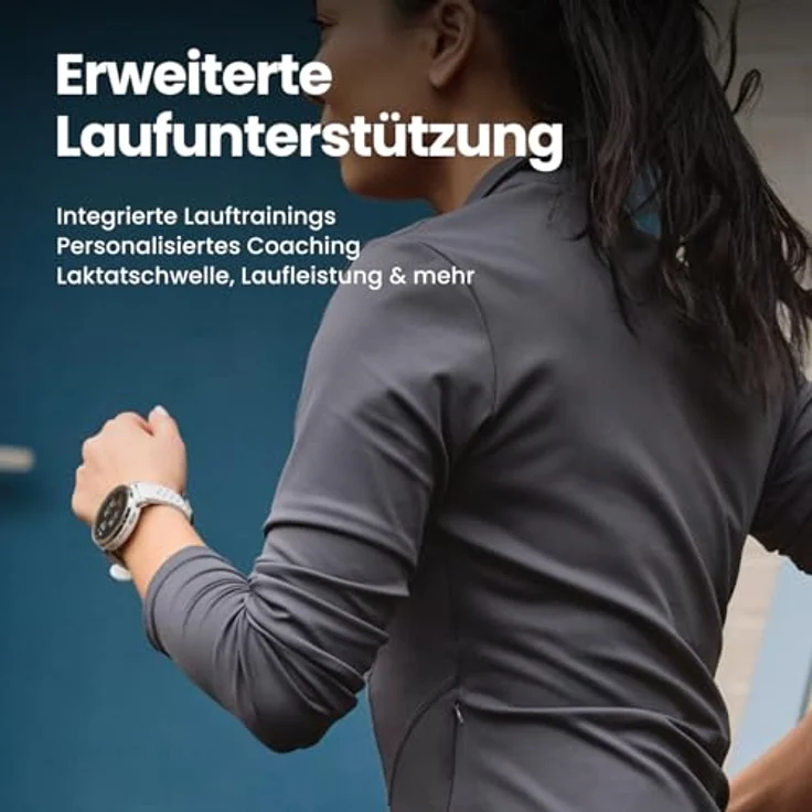 Amazfit Active 3 Premium GPS Lauf-Smartwatch, 1,32" AMOLED Saphir-Display, 4GB, NFC, 12 Tage Akku, 170+ Trainingsmodi, 5 ATM, Herzfrequenz-Tracker für Android & iPhone – Bild 3