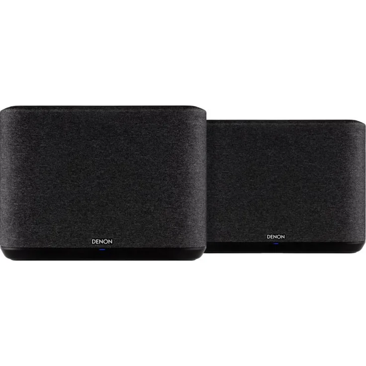 Denon Home Duopack 250, Multiroom WLAN Lautsprecher mit HEOS-Unterstützung, Schwarz