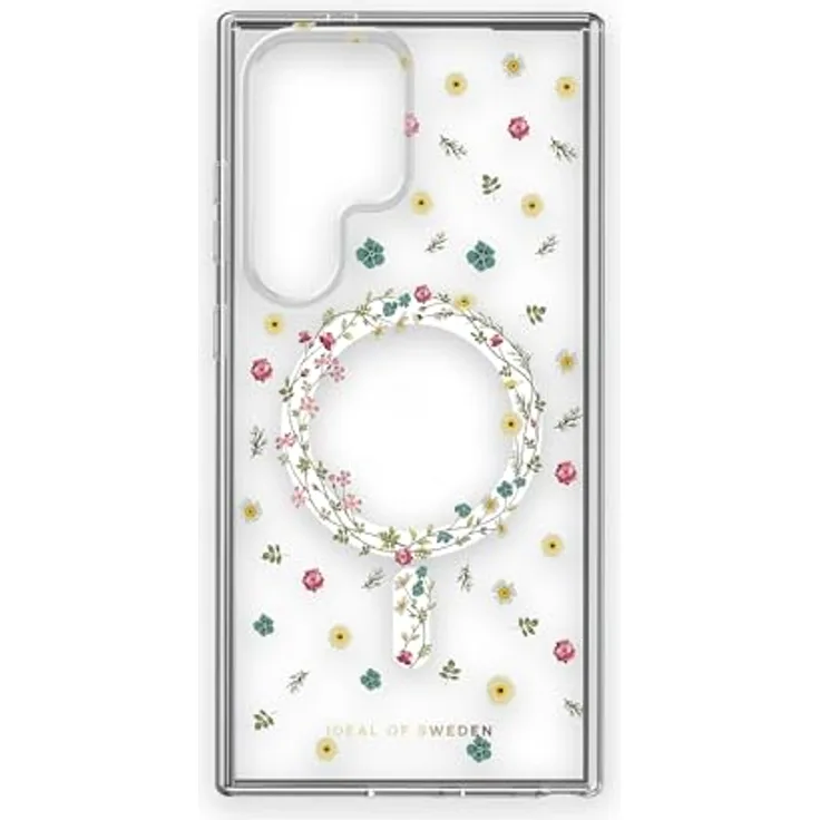 IDEAL OF SWEDEN Clear iPhone 17 Pro Hülle MagSafe - Petite Floral Design, Stoßfest, Dünn und Leicht, Umweltfreundlicher Schutz