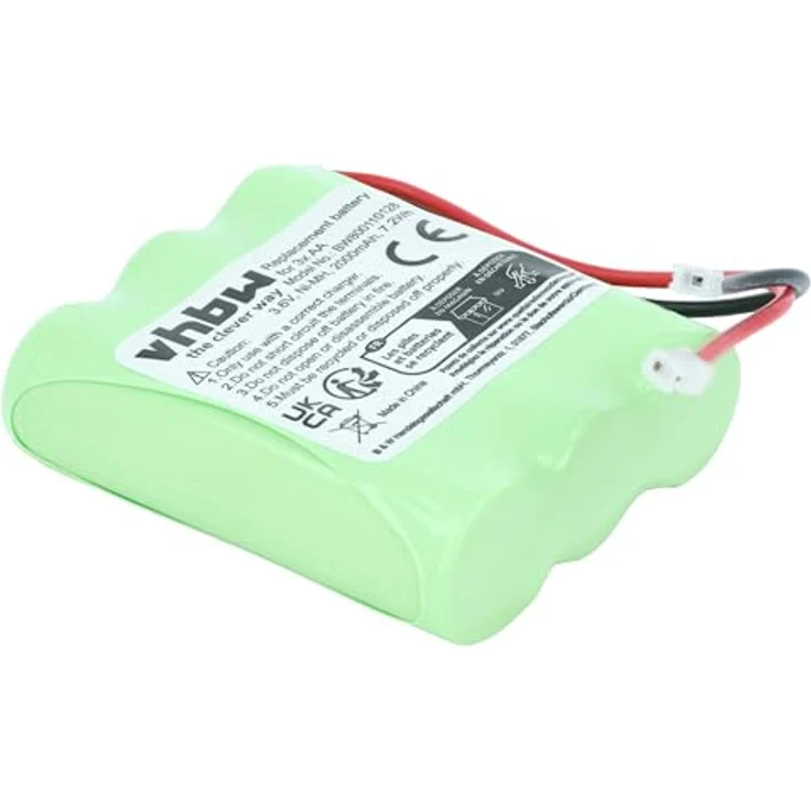 vhbw NiMH Universal Akku Akkupack 2000mAh 3.6V 3x AA – Bild 9