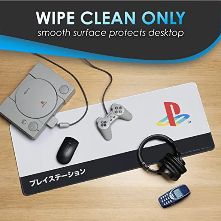 XL Mauspad - Playstation: Logo (30x80 cm) – Bild 7