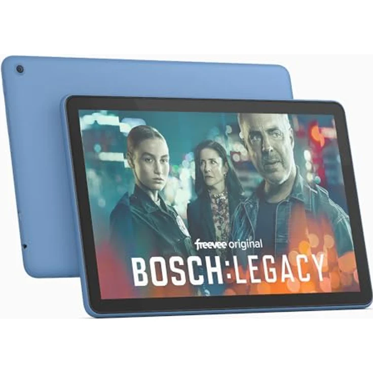Fire HD 10-Tablet 2023, für Entspannung optimiert, brillantes 10,1-Zoll-Full-HD-Display, Octa-Core-Prozessor, 3 GB RAM, bis zu 13 Stunden Akkulaufzeit, 32 GB, blau, mit Werbung – Bild 1