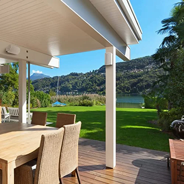 Polk Audio Atrium 4 sats Außen-Lautsprecher (80 W) weiß Außenlautsprecher - 80 Watt - schwarz, weiß – Bild 2