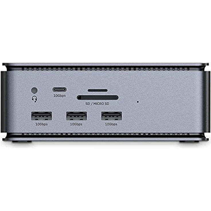 LINDY 43372 DST-Pro USB4, USB C Laptop Docking Station, 15in1, Dual Display, 8k@30Hz oder 2X 4K@60Hz, 4K@120Hz, HDMI 2.1, DP 1.4, MST, 10Gbit/s, USB 3.2 Gen.2, Ethernet, Thunderbolt 3/4, PD 100 Watt – Bild 3