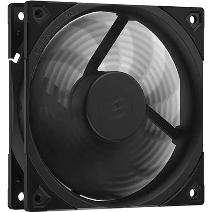 SilentiumPC Fluctus 120 PWM Gehäuselüfter, schwarz – Bild 3