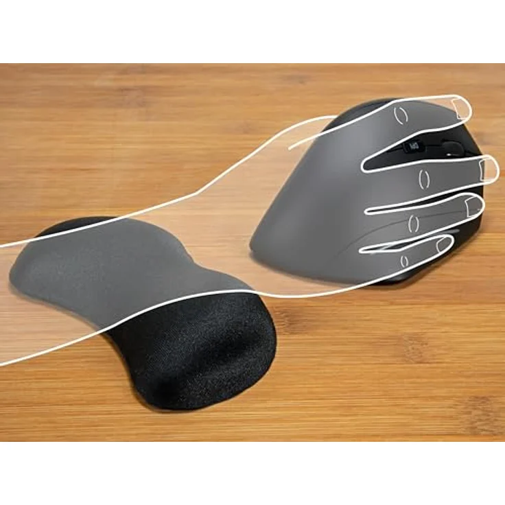 SPEEDLINK LAX Gel Handgelenkauflage, ergonomisch mit weicher Gel-Füllung, schwarz – Bild 6