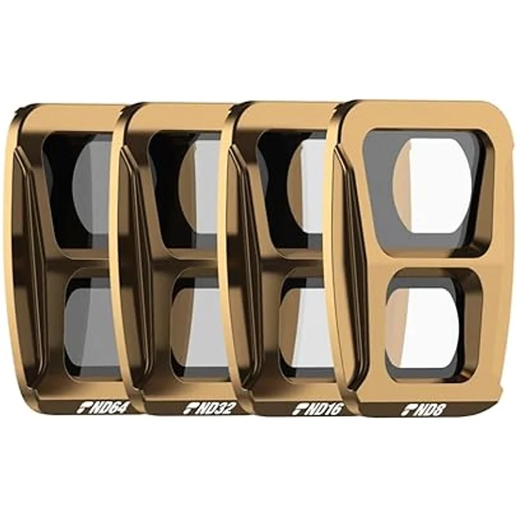 PolarPro - DJI Air 3 Shutter Collection (ND8, ND16, ND32, ND64) - Neutraldichtefilter-Set für DJI Air 3 – Bild 1