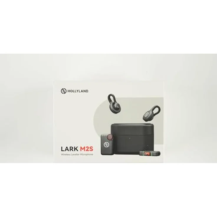 Hollyland LARK M2S Mini Combo, Funkstrecken Mikrofon mit 300m Reichweite und Geräuschunterdrückung – Bild 6