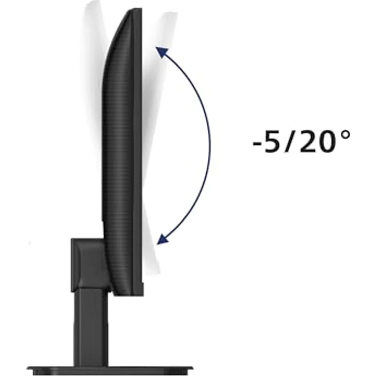 Philips 24E1N1200A, 24 Zoll Full HD Monitor, 120 Hz, Adaptive Sync, 1 ms Reaktionszeit, Lautsprecher, schwarz – Bild 5