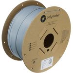 Polymaker PolyTerra PLA Fossil Grey, 3D-Druckfilament aus Biokunststoff, 1.75mm, 3kg