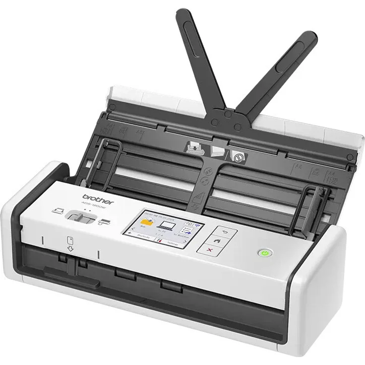 Brother ADS-1800W, Dokumentenscanner mit Duplex-Funktion, 600 dpi, bis zu 30 Seiten/Min., Wi-Fi und USB-C