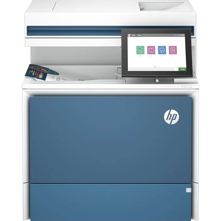 HP Color Laserjet Enterprise MFP X58045dn, Multifunktionsdrucker mit 43 S./Min., Touchscreen und automatischem Dokumenteneinzug – Bild 2
