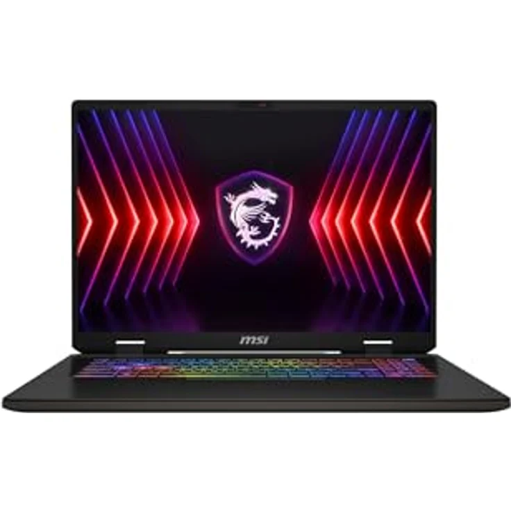 MSI Sword 17 HX B14VFKG - 17,3" QHD 240Hz Display, Intel Core i7-14700HX, 16GB DDR5 RAM, 1TB GB SSD, NVIDIA RTX™ - Gaming Laptop mit hochauflösendem Display, blau – Bild 1