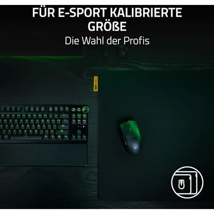 Razer Gigantus V2 Pro L - Speed, E-Sport-Gaming-Mauspad mit GlideCore-Schaumstoff, optimiert für optische Sensoren, 500 mm x 480 mm – Bild 5