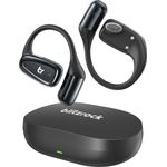 INSMA BR-CT3 Offene Ohrhörer, Bluetooth 5.4 Sportliche Earbuds mit IPX7 Wasserschutz, Schwarz, True Wireless, 28 Stunden Akkulaufzeit