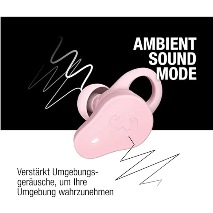 Fresh 'n Rebel Bluetooth®-Ohrhörer "Twins Rush mit Hybrid ANC" TWS Sport Pastel Pink, Kabellose In-Ear Kopfhörer – Bild 7