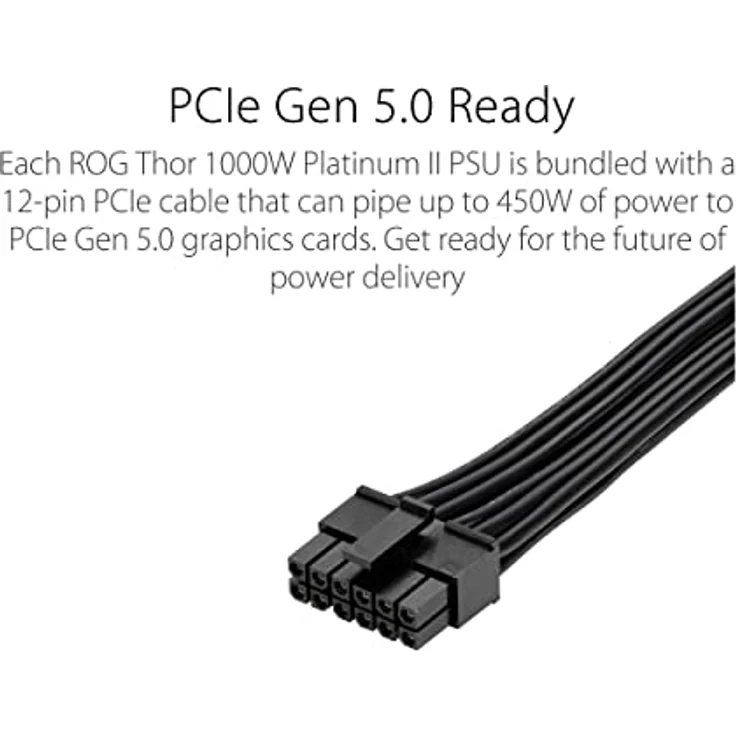 ASUS ATX Netzteil 1000 W ROG Thor 1000P2 Gaming – Bild 5