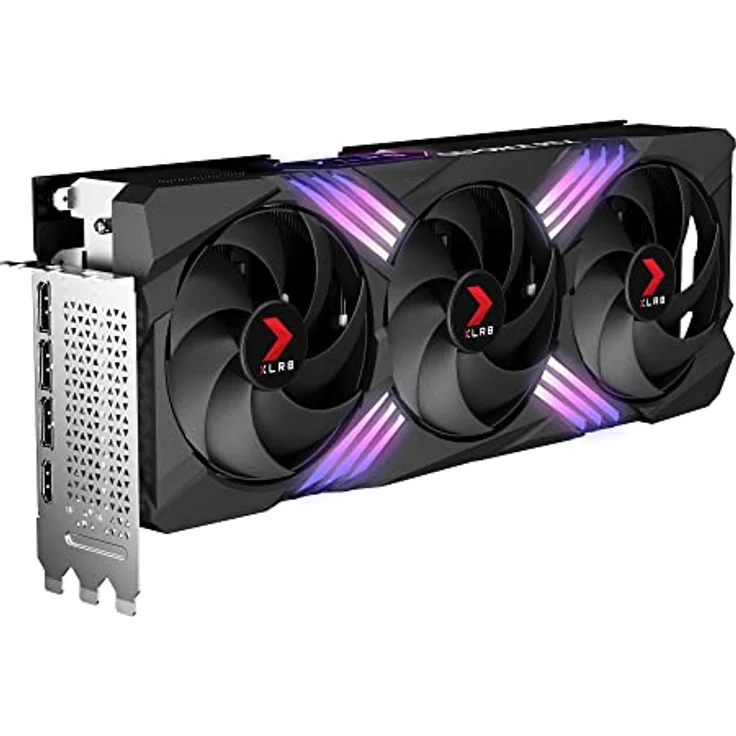PNY GEFORCE RTX™ 4070Ti 12GB XLR8 Gaming Verto Epic-X RGB™ Overclocked Edition DLSS 3 Triple Fan Grafikkarte – Bild 4