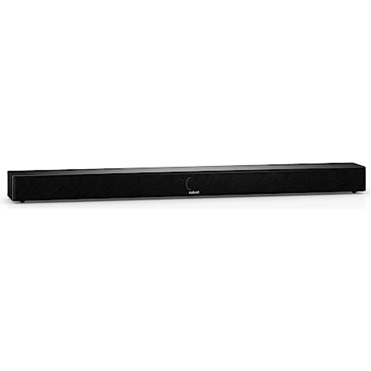 Nubert nuPro AS-2500 | Schwarze Soundbar | kompakte Soundbar mit Dolby Audio, DTS und Bluetooth | Aktiver TV-Lautsprecher für Spitzenklang | Geeignet für Wandmontage | Stereoton in 3-Wege-Technik