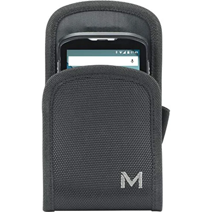 Mobilis Basic Holster für Eingabeterminals & Smartphones, Gürtelholster in Größe S (max. Gerätegröße 16 x 8 x 2 cm) mit abnehmbarer Gürtelschlaufe und Stifthalter, Oxford-Stoff – Bild 4