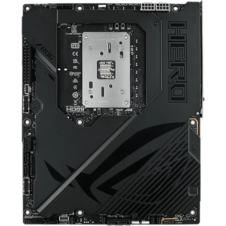 ASUS ROG CROSSHAIR X870E DARK HERO, ATX Gaming Mainboard mit AMD AM5 Sockel, 20+2+2 Power Stages, DDR5, Wi-Fi 7, 10Gb Ethernet, schwarz – Bild 5